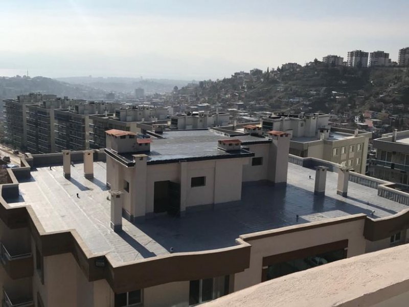 Güçbirliği Yapı Kooperatifi Binaları Çatıları UV Dayanımlı PVC İzolasyonu