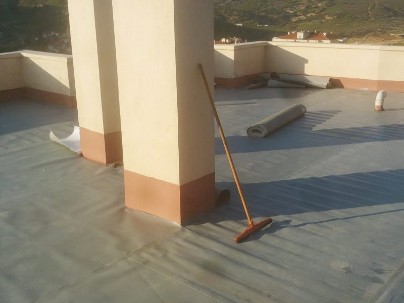 Güçbirliği Yapı Kooperatifi Binaları Çatıları UV Dayanımlı PVC İzolasyonu